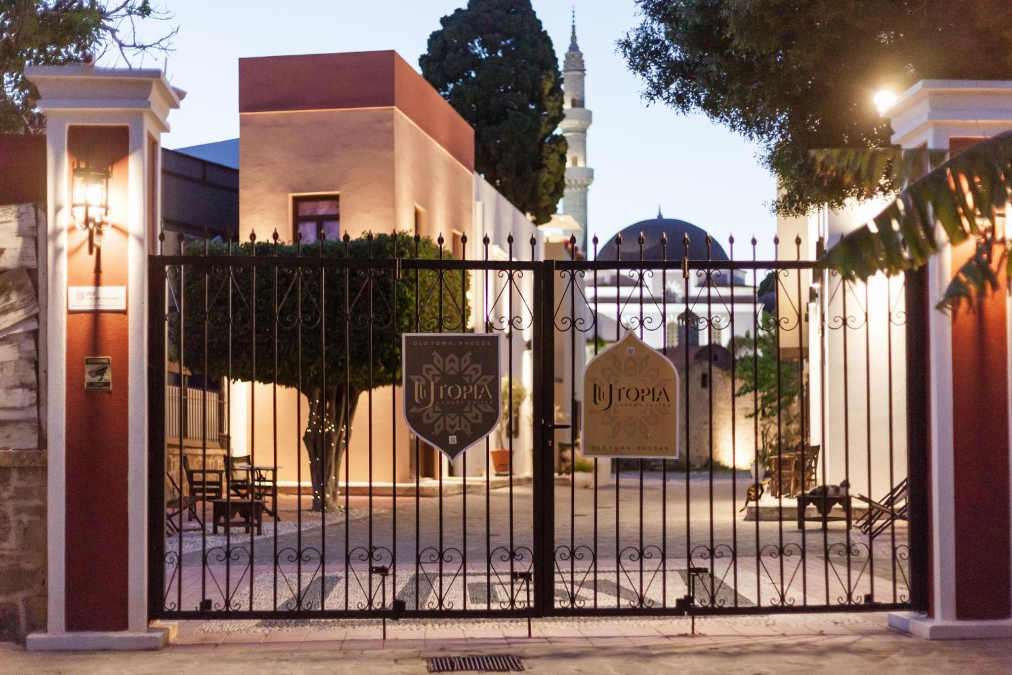 Utopia Luxury Suites - Old Town Rhodes City 外观 照片